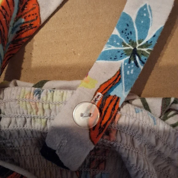 Multicolor Terra and sky tropical dress 4x - Picture 3 of 5